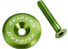 Stem Cap with Screw - Black - Reverse Components