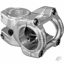 REVERSE Stem Black-ONE Titanium  D-2 35mm Ø31,8 &  Ø35mm (Silver) incl. Top Cap, Screw, Nut