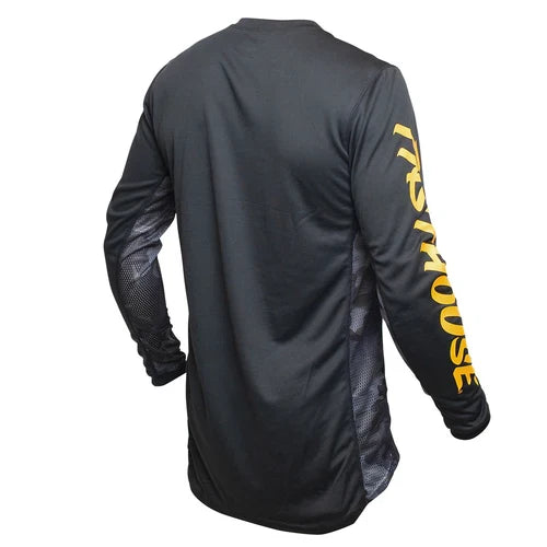FastHouse Strike Jersey - Black/Camo