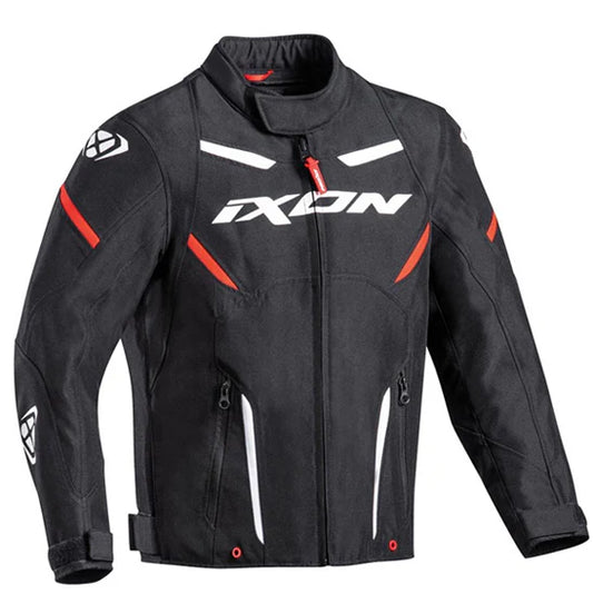 IXON STRIKER KID JACKET BLACK/WHITE
