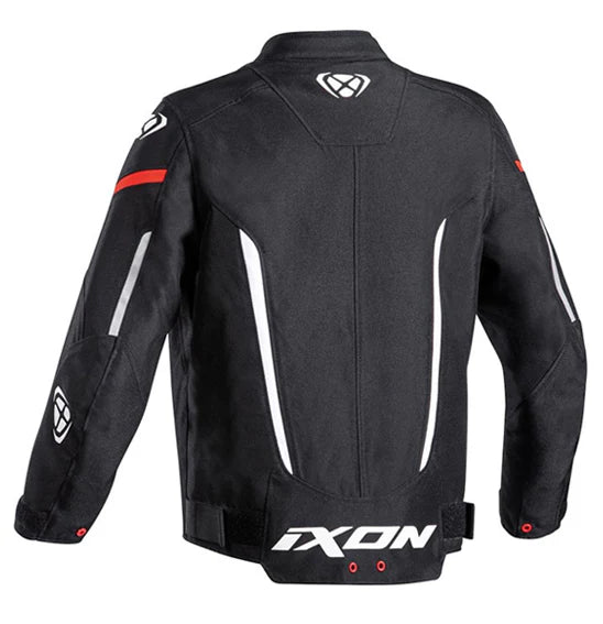 IXON STRIKER KID JACKET BLACK/WHITE