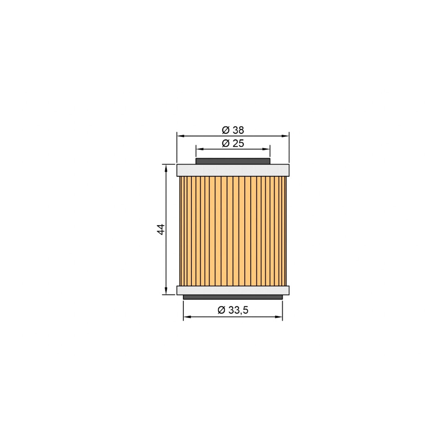 Twin Air Oil Filter Yamaha TTR / WRF / YZF 250 / 400 / 426 YFM 350/400
