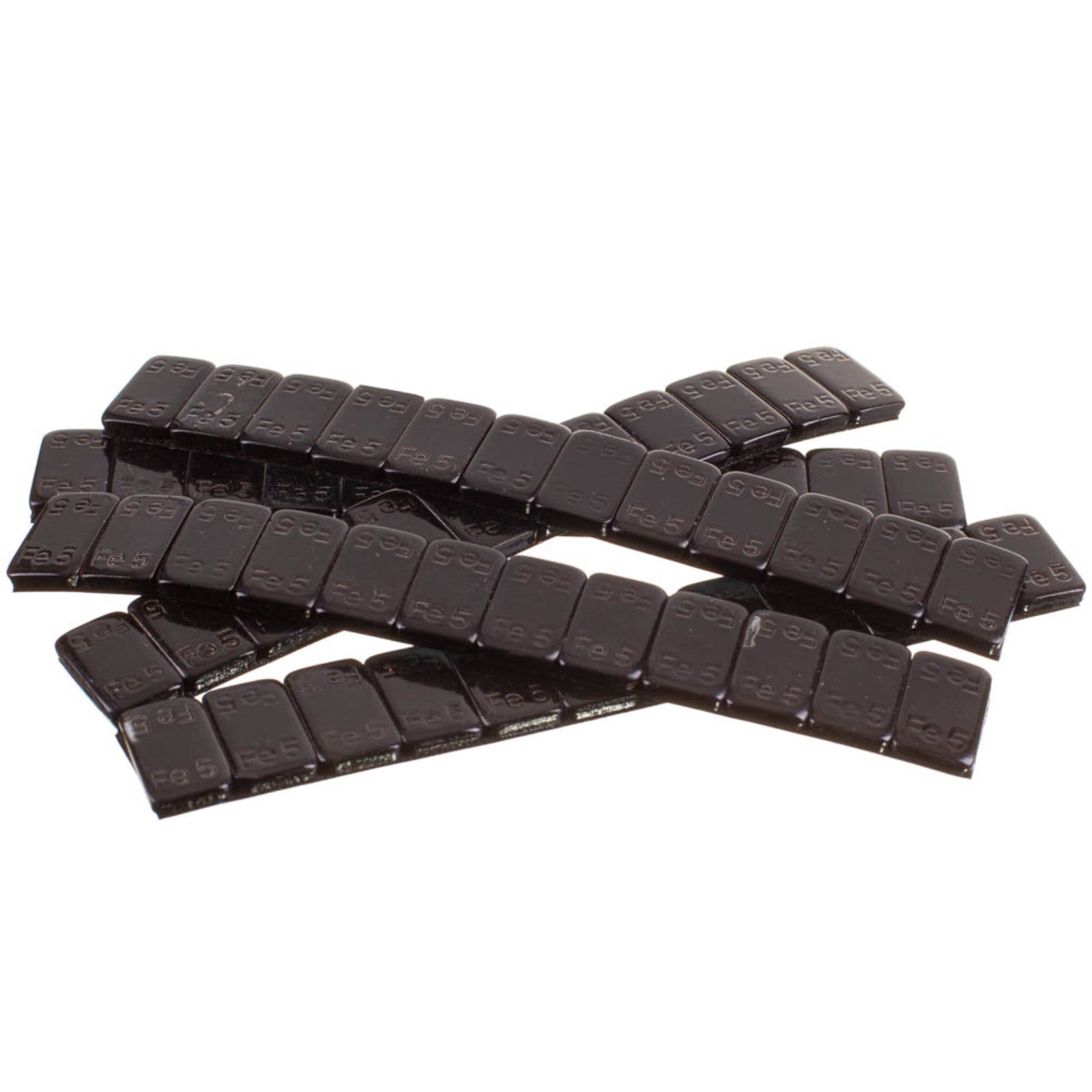 WHEEL BALANCE WEIGHTS STICK ON 12 x 5g STRIP BLACK