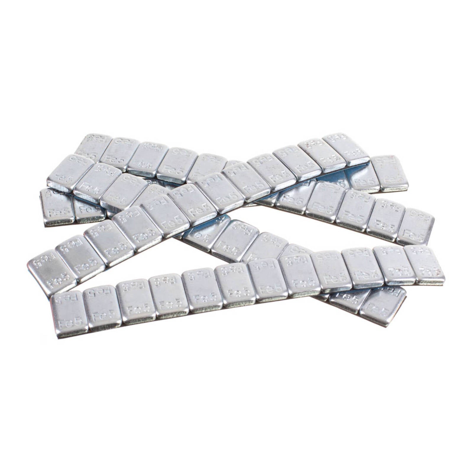WHEEL BALANCE WEIGHTS STICK ON 12 x 5g STRIP SIL (50/BOX)