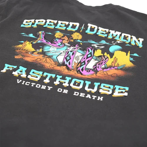 FastHouse Treader Tee - Washed Black