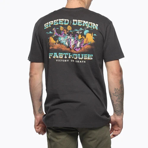 FastHouse Treader Tee - Washed Black