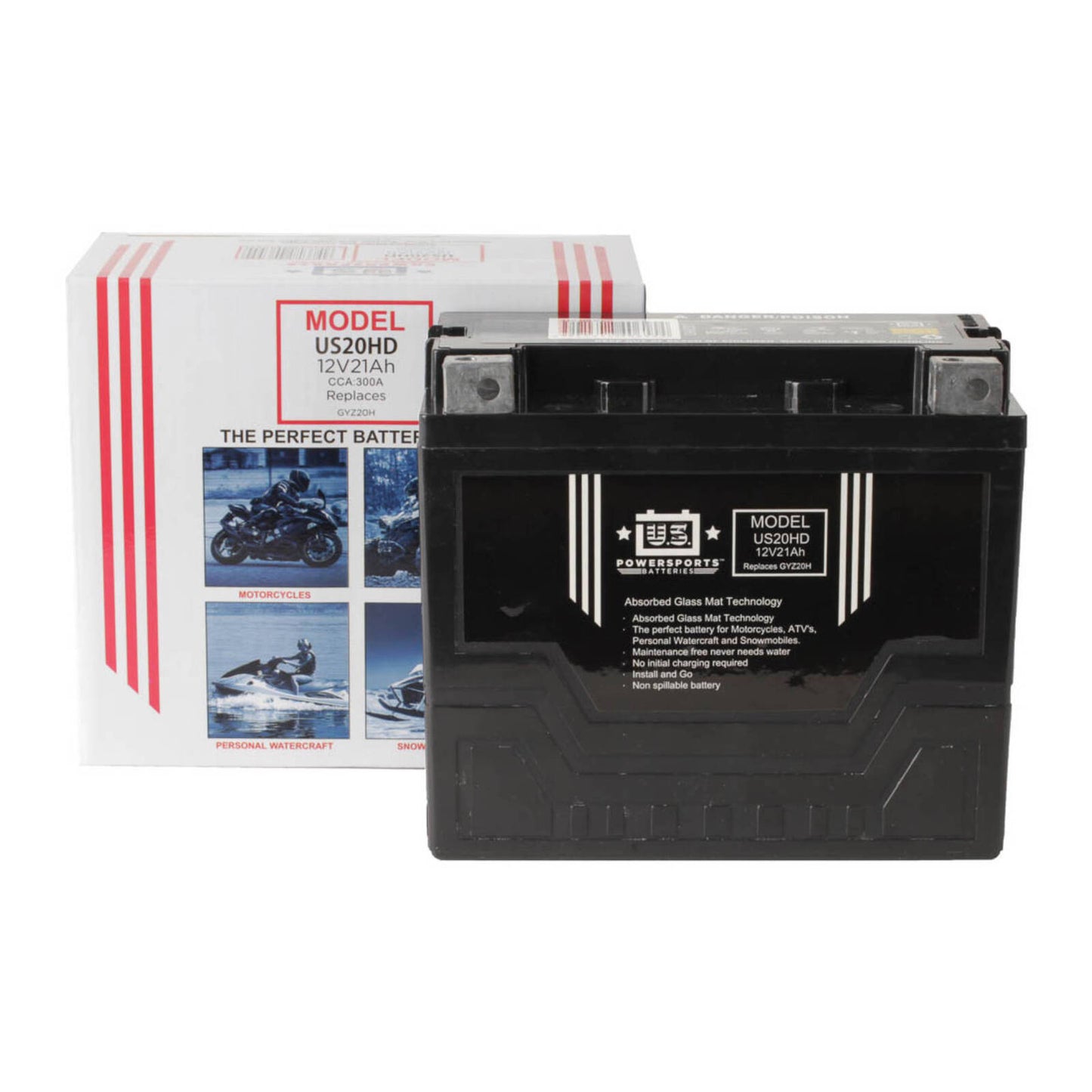 USPS AGM Battery - US20HD
