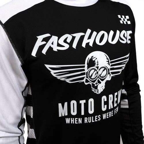 FastHouse Grindhouse Factor Jersey - Black/White