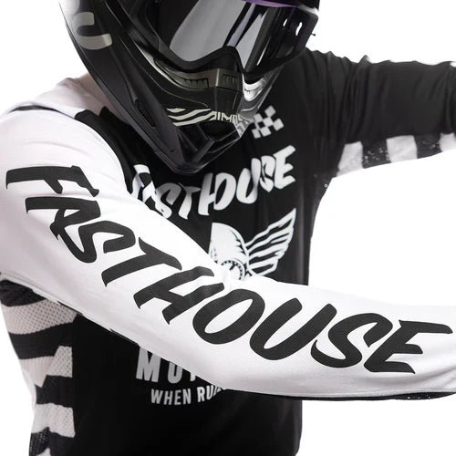 FastHouse Grindhouse Factor Jersey - Black/White