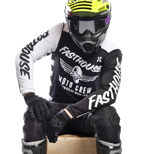 FastHouse Grindhouse Factor Jersey - Black/White