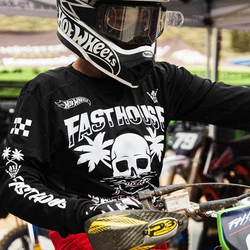 FastHouse Youth Subside Jersey - Black