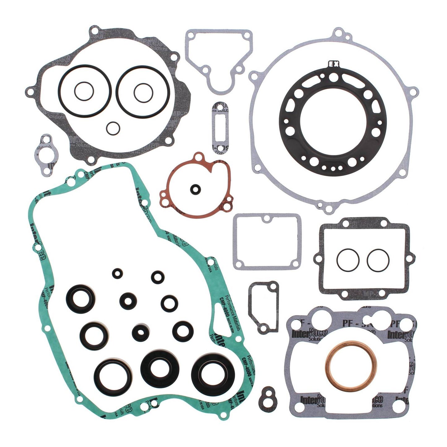 Vertex Complete Gasket Set with Oil Seals Kawasaki