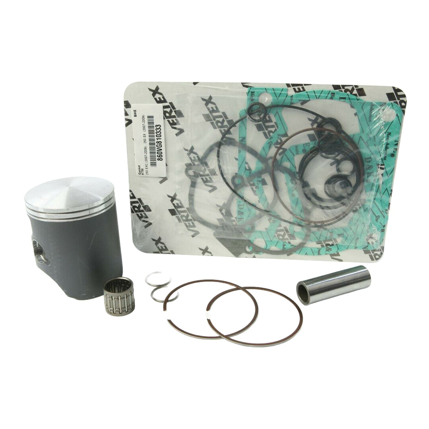 TOP END PISTON KIT VERTEX 66.34MM HUSABERG TE250 HUSQVARNA TC250 TE250 KTM 250 EXC SX XC W