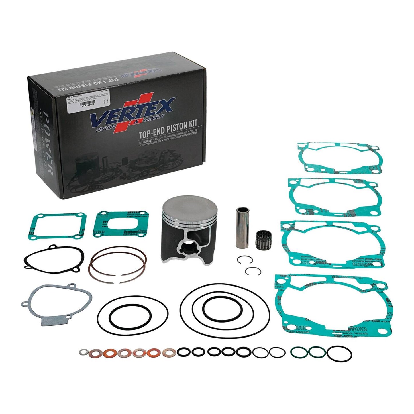 TOP END PISTON KIT VERTEX 71.935MM GAS GAS EC300 21-23 HUSQVARNA TE300 18-23 KTM 300 EXC 18-23