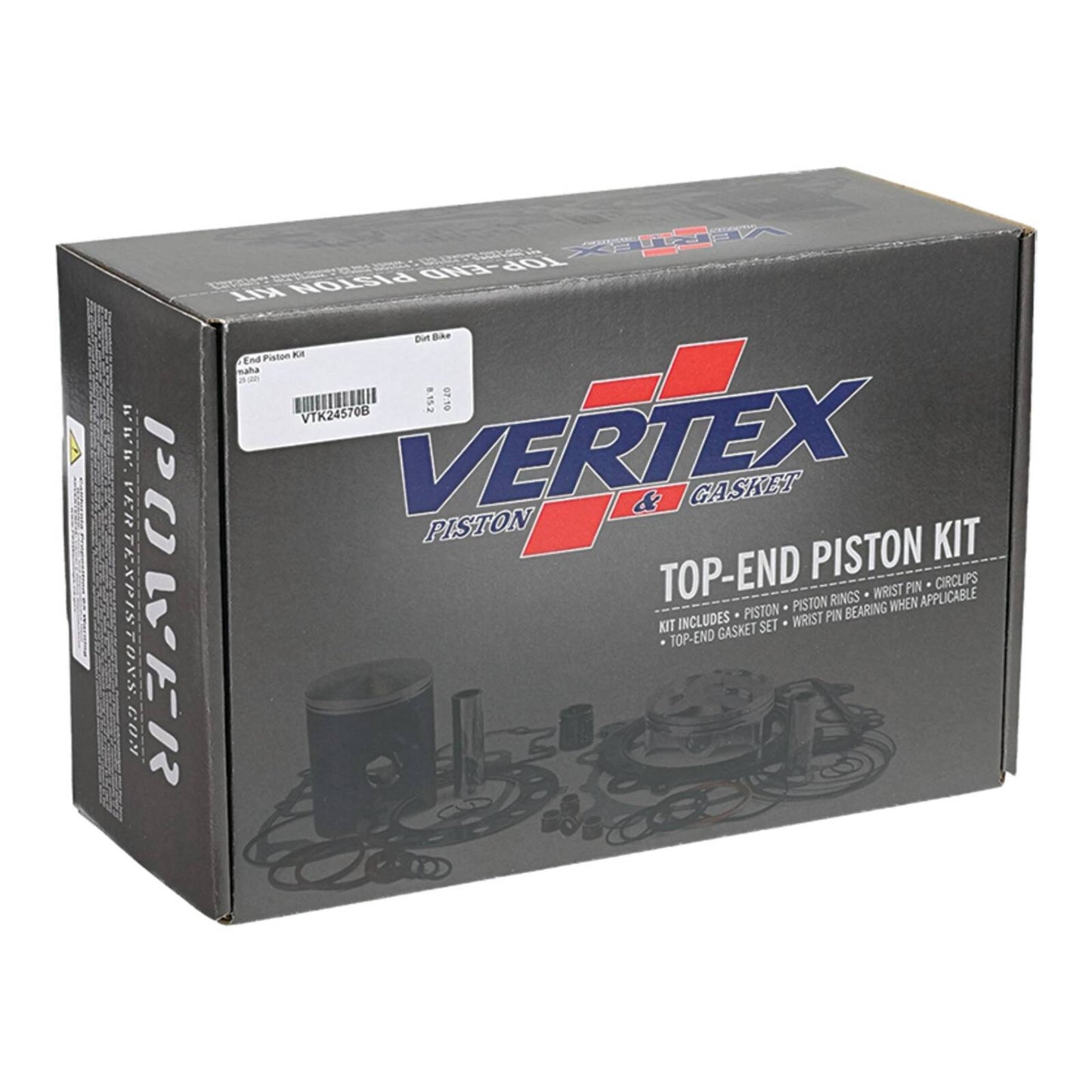 TOP END PISTON KIT VERTEX 53.95MM YAMAHA WR125 22-ON YZ125 22-ON