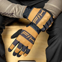 FastHouse Vapor Ray Gloves - Vintage Gold/Black