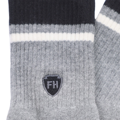 FastHouse Venice Sock - Heather Gray/Black