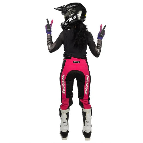 FastHouse Women's Elrod React Pant - Electric Fuchsia/FH Purple