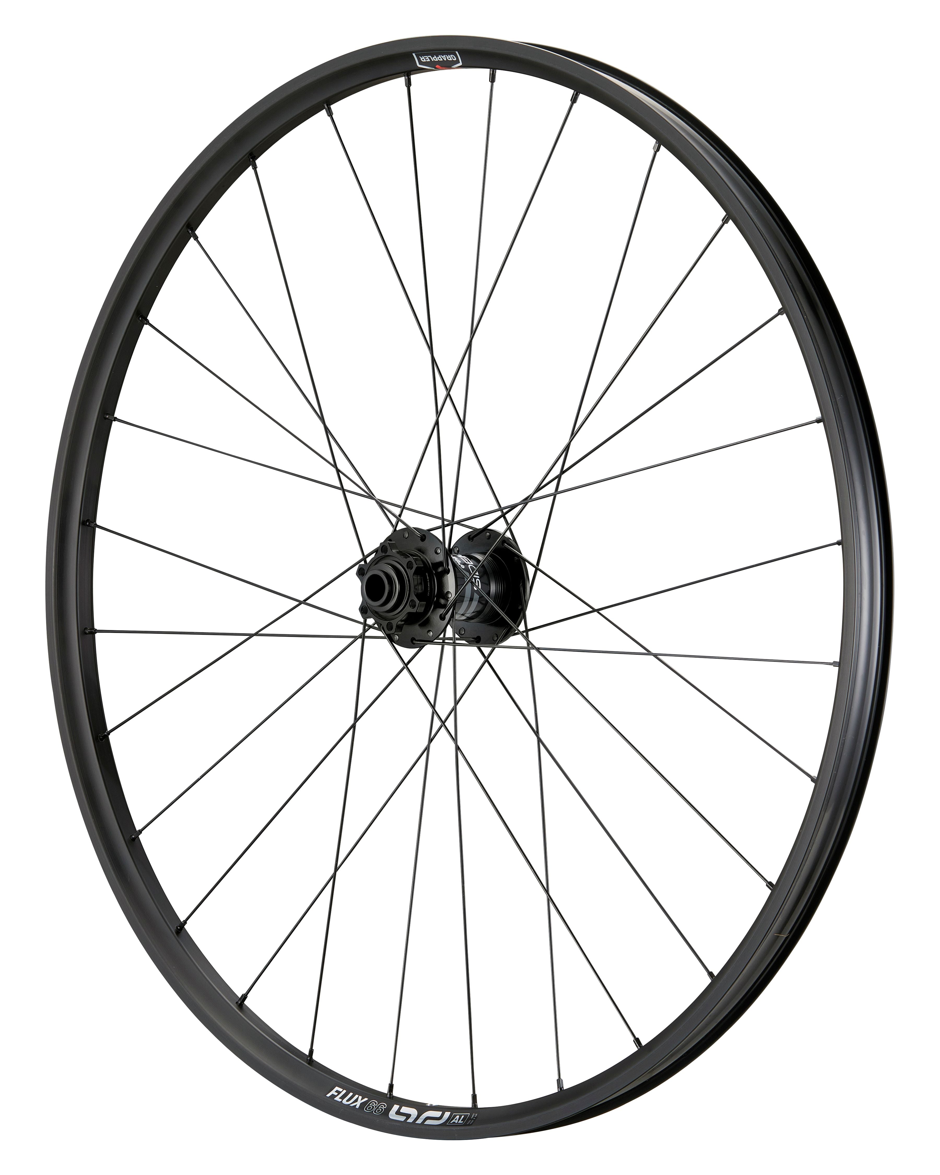 e*thirteen Grappler Sidekick Flux 66 Aluminum GR Front Wheel - 29", 110x15/20 Boost, Black