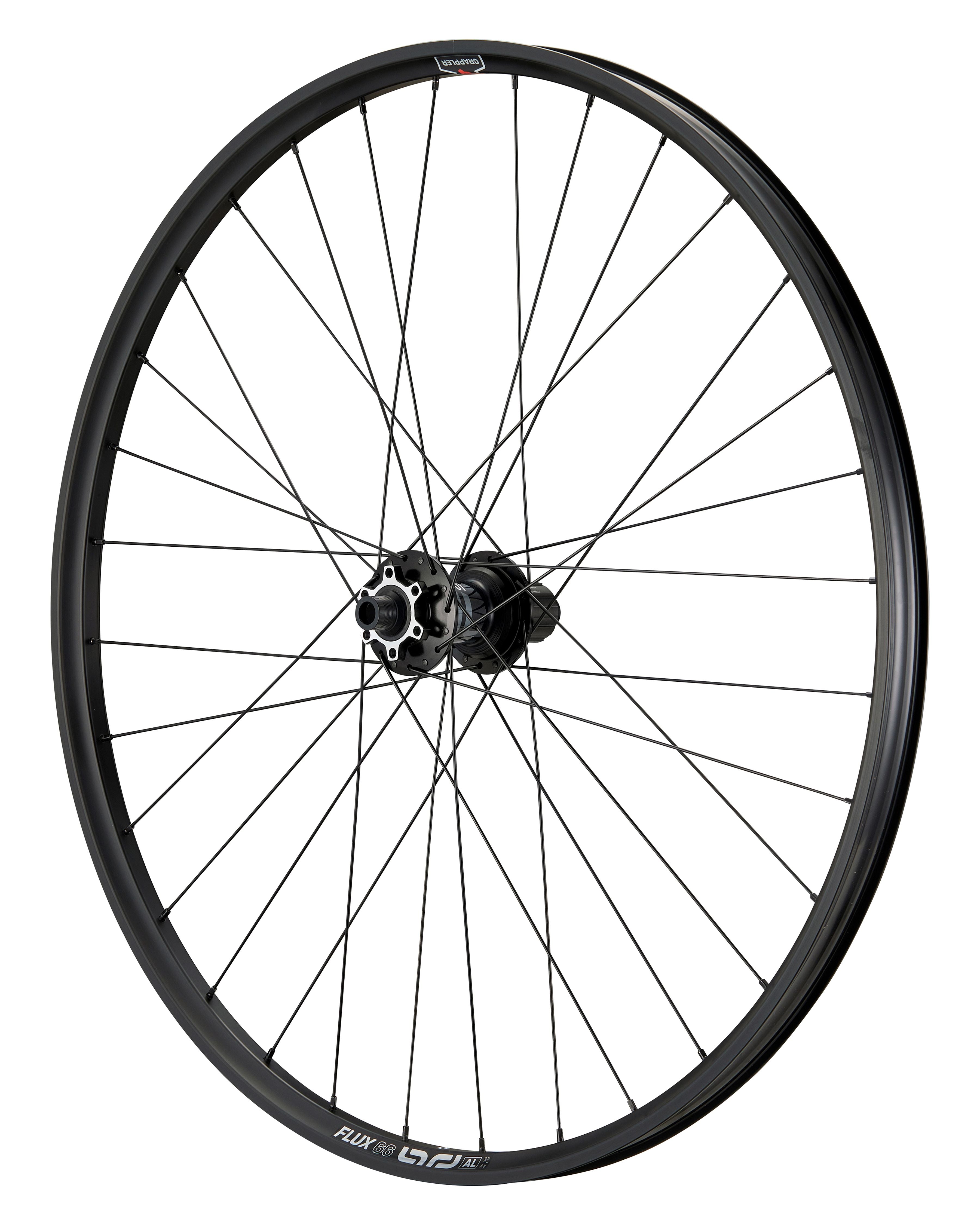 e*thirteen Grappler Sidekick Flux 66 Aluminum GR Rear Wheel - 29", 148x12 Boost, HG, Black