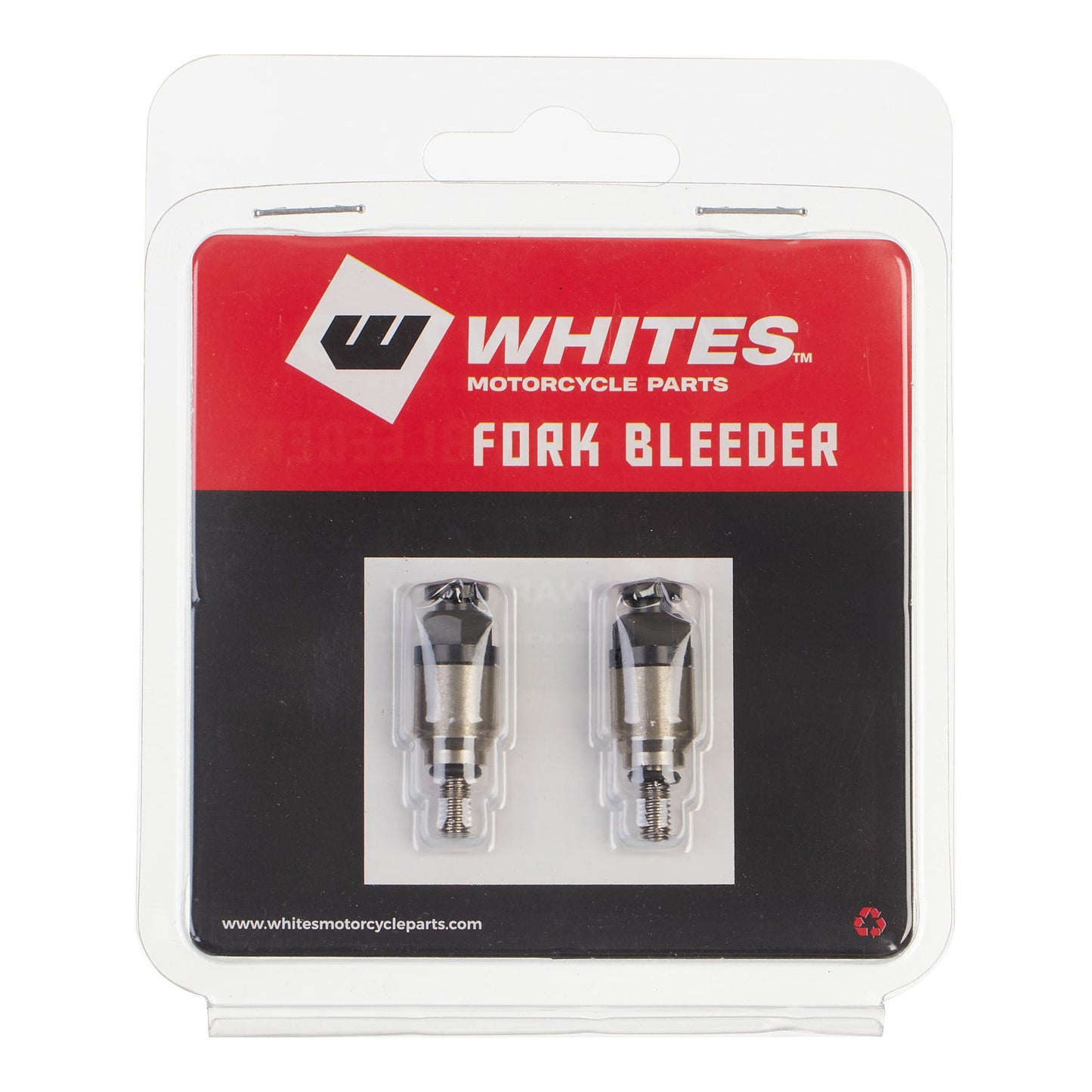 Whites Fork Bleeder Valve - M4 x 0.7mm (Black)