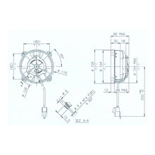 SPAL UNIVERSAL 12V COOLING FAN - 104MM DIAM X 60MM HIGH