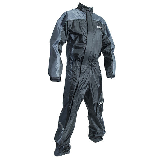 RST WATERPROOF 1PC RAINSUIT |BLACK/SILVER |42 M