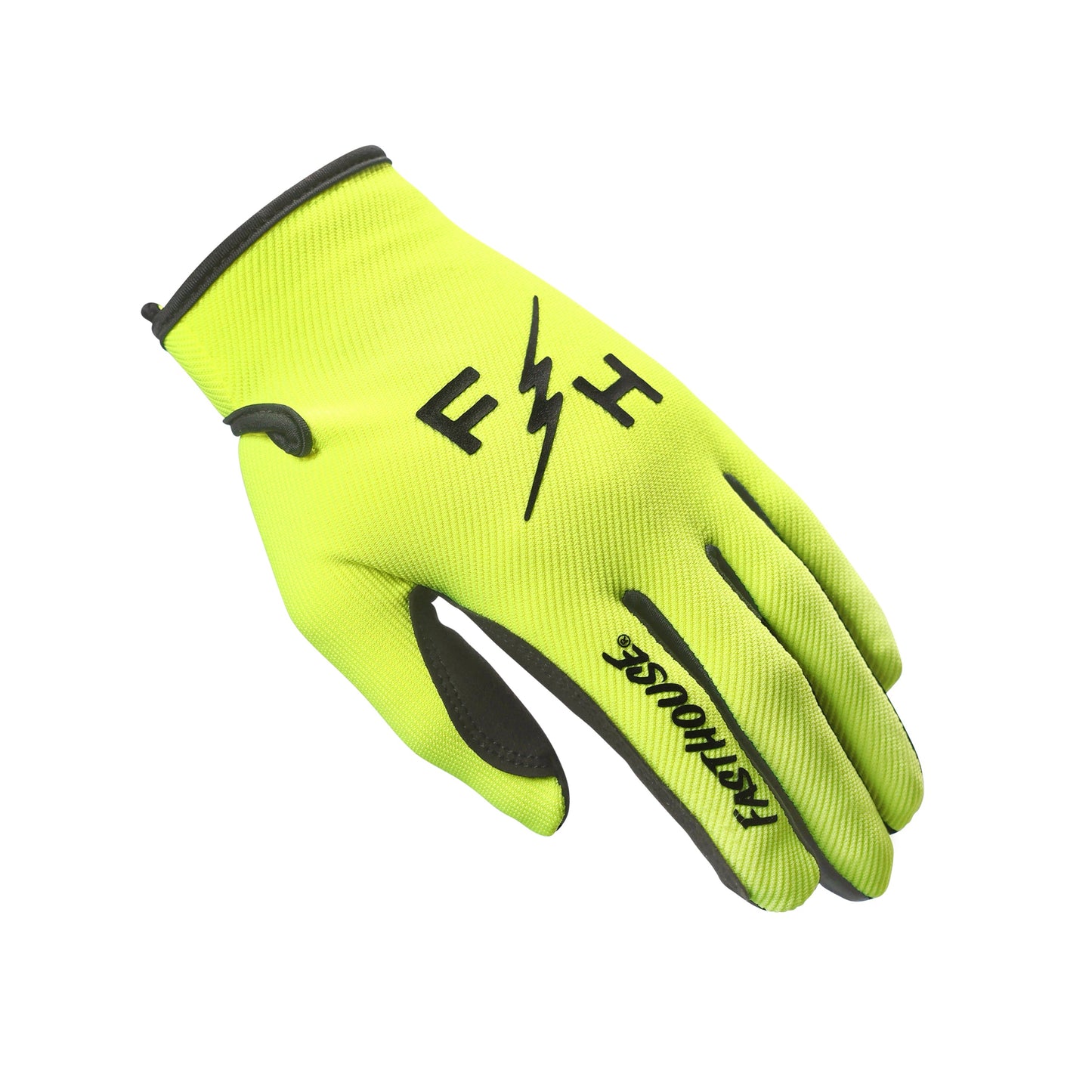 FastHouse Youth Carbon Eternal Glove - High-Viz
