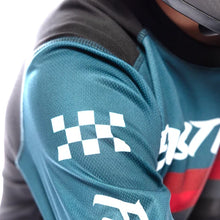 FastHouse Youth Carbon Force LS Jersey - Teal