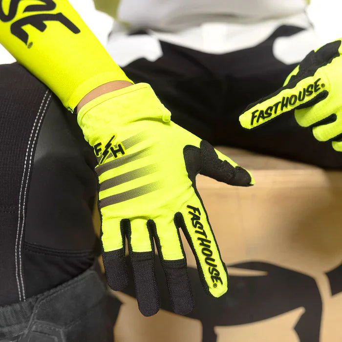FastHouse Youth Elrod Hypersonic Glove - High-Viz