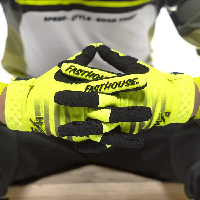 FastHouse Youth Elrod Hypersonic Glove - High-Viz
