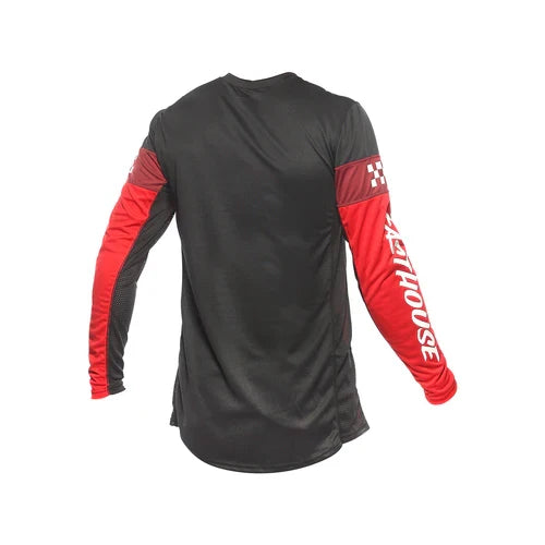 FastHouse Youth Grindhouse Akin Jersey - Red/Black