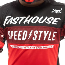 FastHouse Youth Grindhouse Akin Jersey - Red/Black