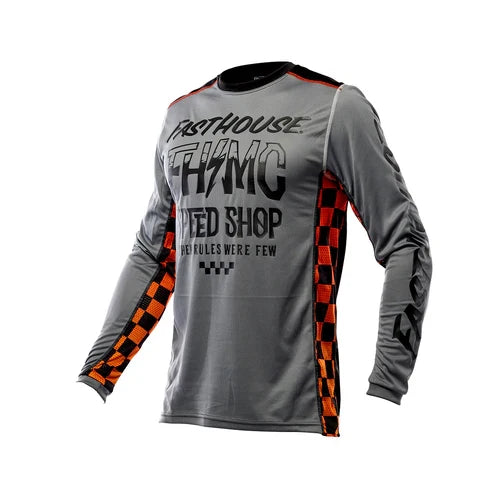 FastHouse Youth Grindhouse Brute Jersey - Grey/Black