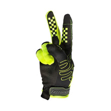 FastHouse Youth Speed Style Riot Gloves - Black/High Viz