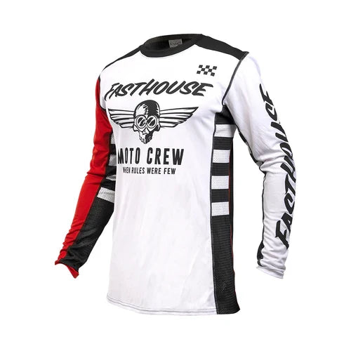 FastHouse Youth Factor Jersey - White/Black
