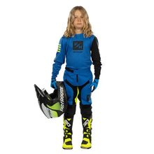 FastHouse Carbon Echo Youth Pant - Electric Blue/High Viz