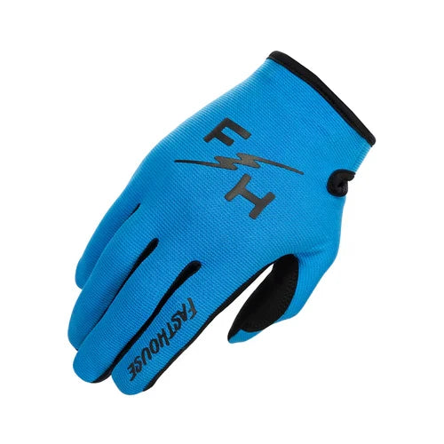 FastHouse Carbon Eternal Youth Glove - Electric Blue