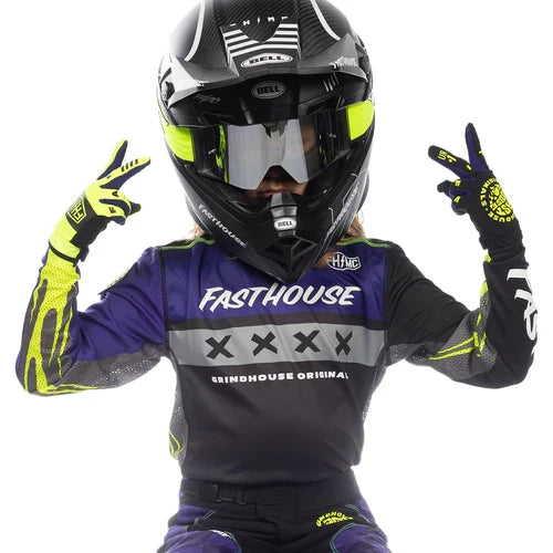 FastHouse Speed Style Atomic Youth Glove - High Viz/Black