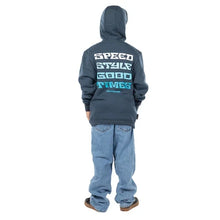 FastHouse Pillar Youth Hooded Pullover - Indigo