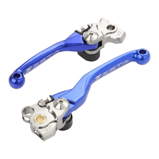 Zeta Pivot Lever Set FP - Kawasaki - Blue