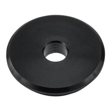 Zeta Aluminium Throttle Tube Replacement End Plug with O-Ring - Black