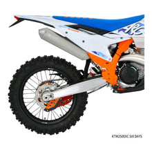 Zeta Rear Brake Disc Guard - KTM, Husqvarna, GasGas - Orange