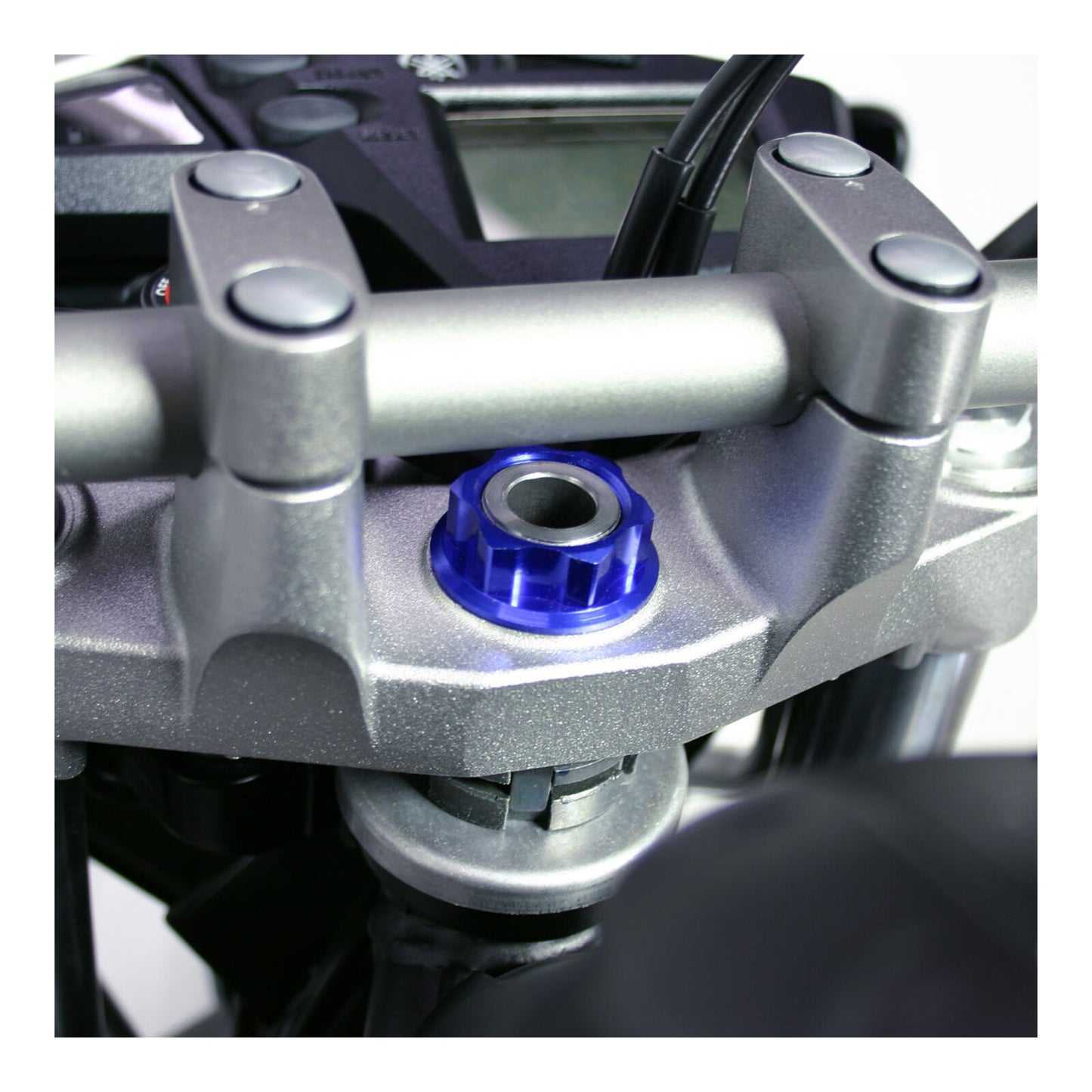Zeta Stem Nut (M22x27 P1.0 H12) - Blue