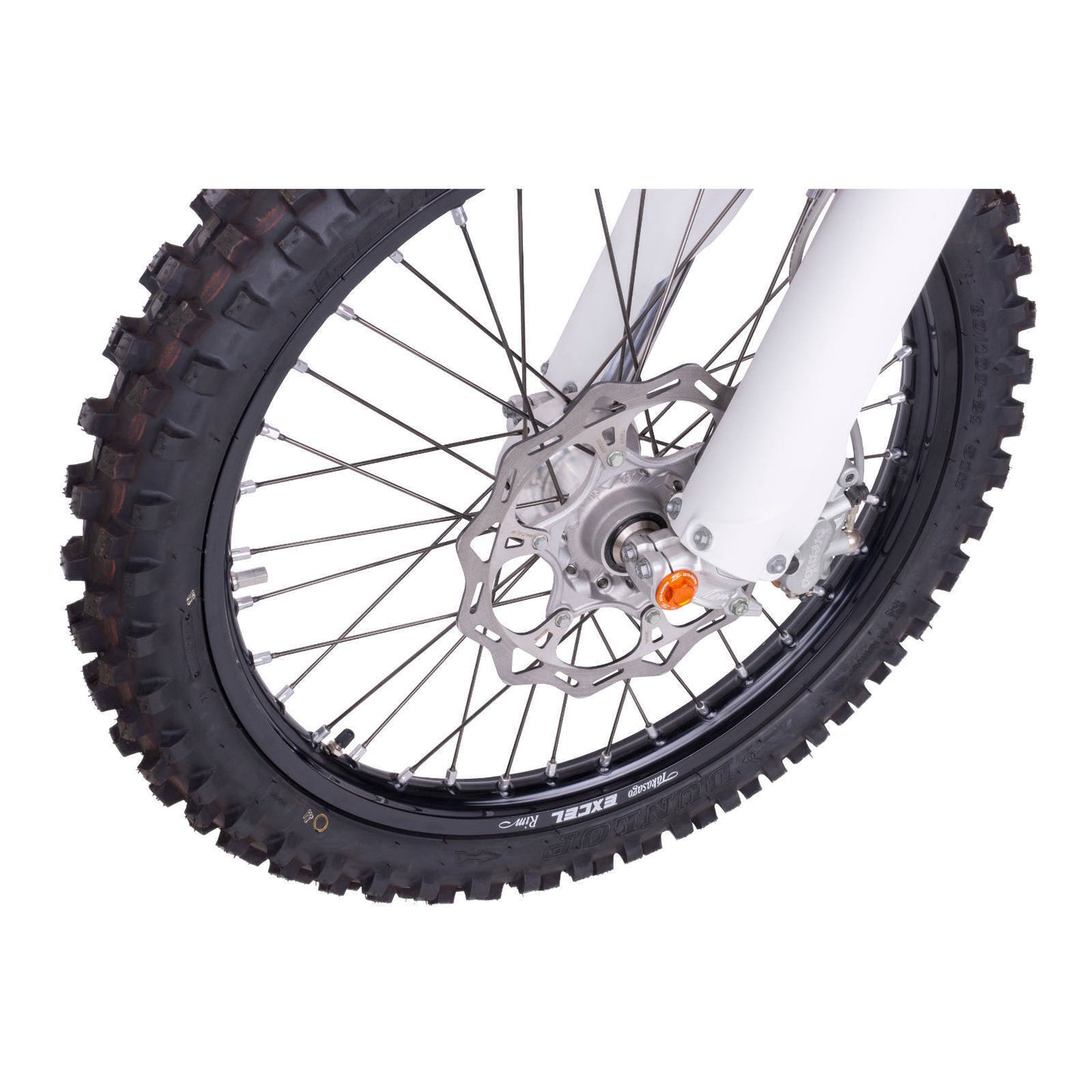 Zeta Axle Stop Bolt M20X19-P1.5 H21 - Orange