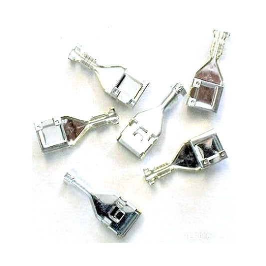 TERMINALS 8MM FEMALE SPADE 6 PACK