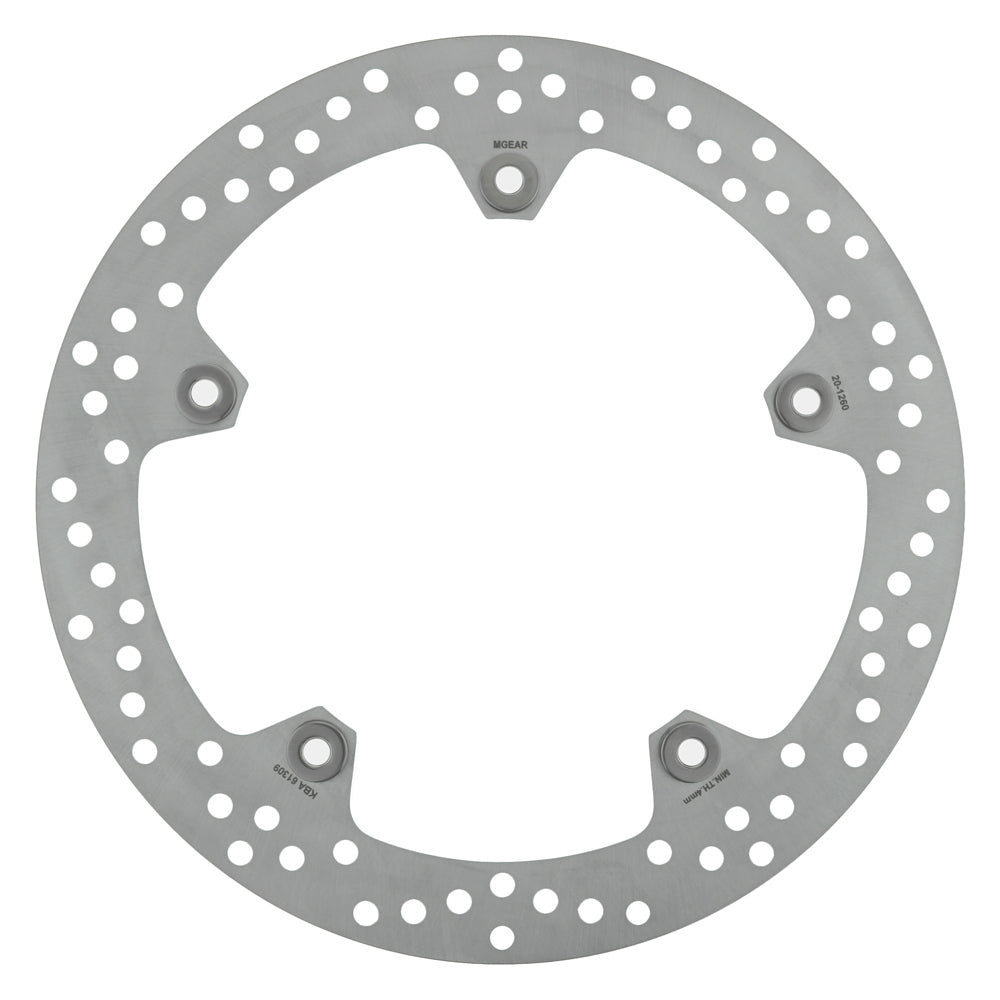 BRAKE DISC FRONT LEFT / RIGHT METAL GEAR WITH BUTTONS 305MM OD 151MM ID