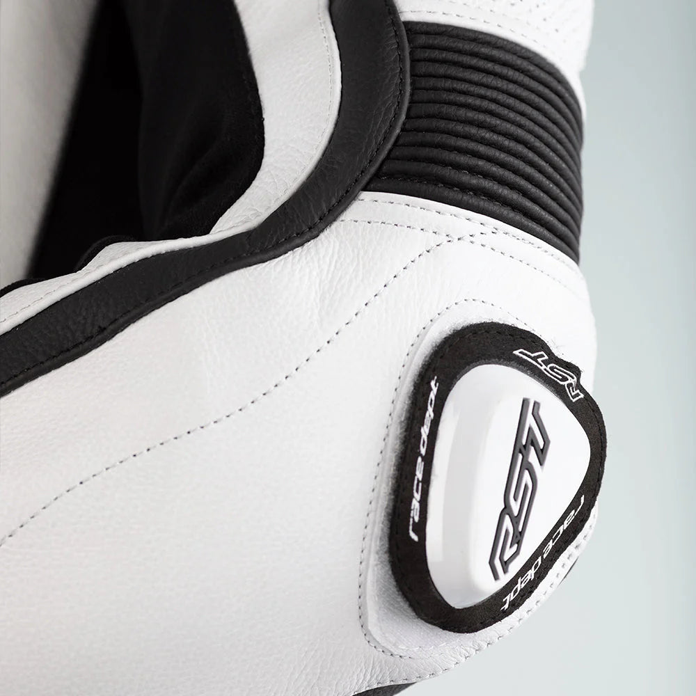 RST PRO SERIES EVO AIRBAG CE 1-PC SUIT [WHITE/BLACK]