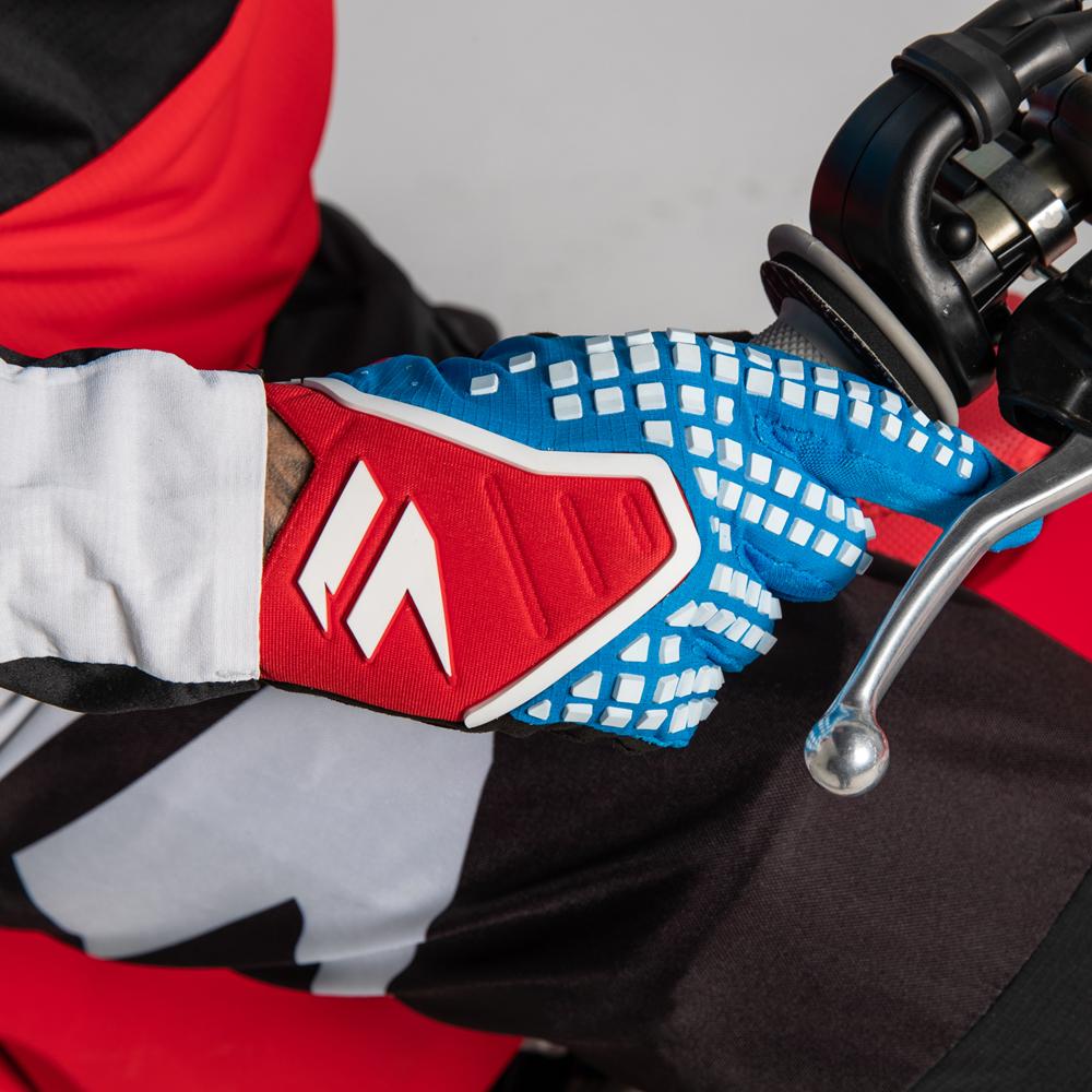 SHIFT 3LACK PRO GLOVES [BLUE/RED]