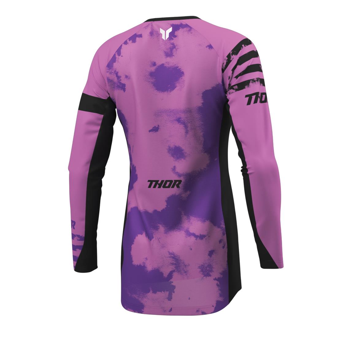 THOR JERSEY WOMEN LAUNCHMODE BLEACH BLK/ORG